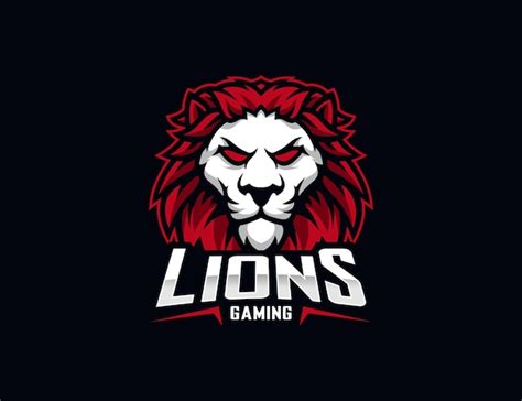 Cr Ation De Logo De Mascotte Esport T Te De Lion De Vecteur Vecteur