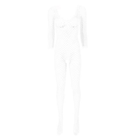 Sexy Women Bodysuit Fishnet Body Stocking Lingerie Babydoll Nightwear Sleepwear EBay