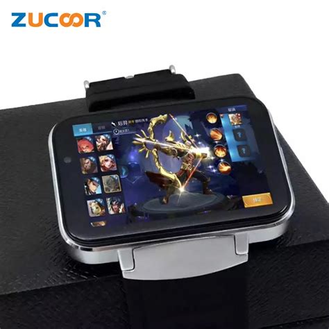 Zucoor Smart Gps Watch With Camera Wifi Mp3 Wristwatch Android