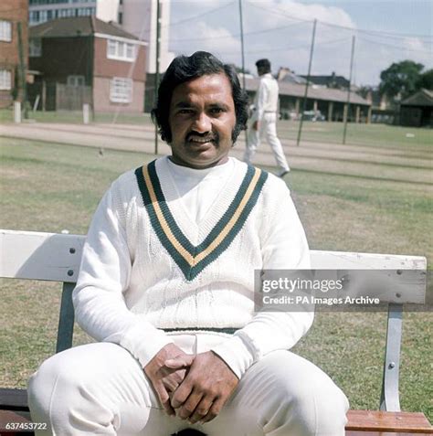 mushtaq mohammad  high res pictures getty images