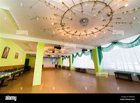 Empty Conference Hall Stock Photo Alamy