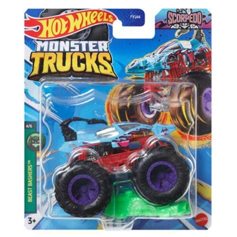 Hot Wheels Monster Trucks 1 64 4 Wheel Hive Thomas Online