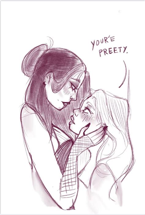 Lesbian Characters Art Sketch Lesbian Art Cute Couple Art Sketch Book