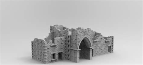 Monte Cassino Ruin 8 Wowbuildings