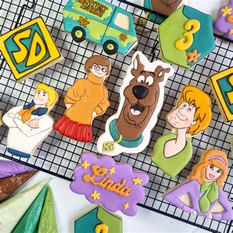 Scooby Doo 3rd Birthday Cookies Between The Pages Blog