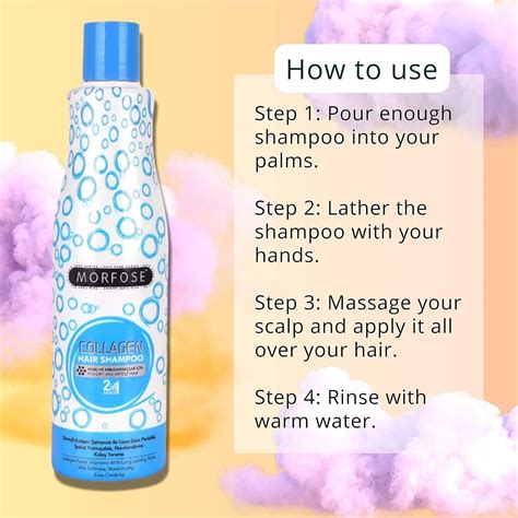 Buy Morfose Collagen Shampoo For Dry And Brittle Hair Moisturizing