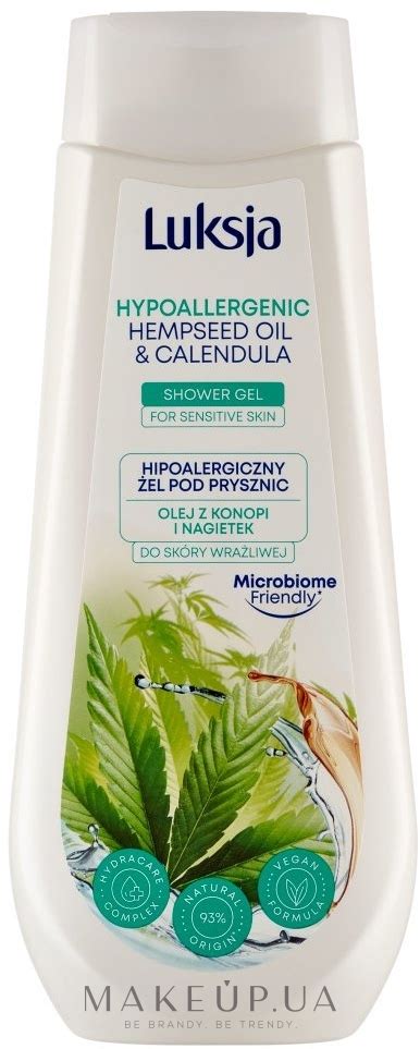Luksja Hypolallergenic Hempseed Oil & Calendula Shower Gel ...