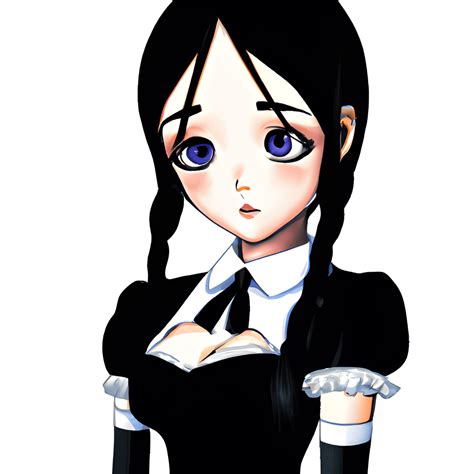 Wednesday Addams Anime Hot Graphic Creative Fabrica