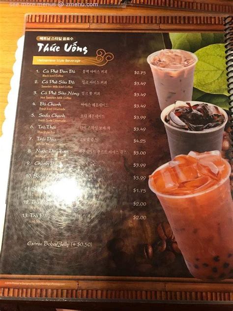 Online Menu Of Ktown Pho Restaurant Los Angeles California 90006 Zmenu