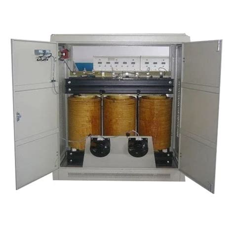 Oil Cooled Three Phase Manual Voltage Stabilizer Capacity Kva To