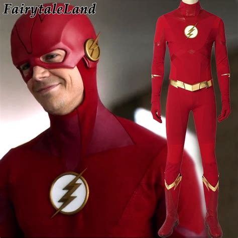 The Flash Season 5 Barry Allen Cosplay Costume superhero Halloween ...
