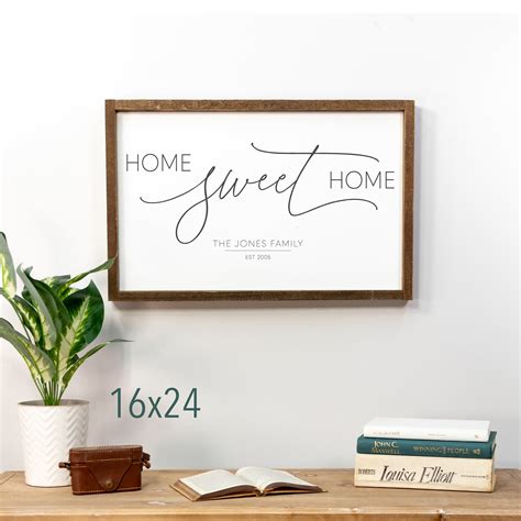 Home Sweet Home Signs Modern