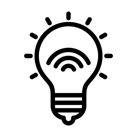 Smart Lighting Icon Design 12095816 Vector Art at Vecteezy