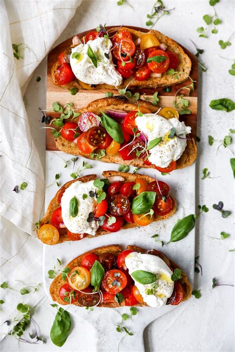 Burrata Bruschetta Toasts Artofit