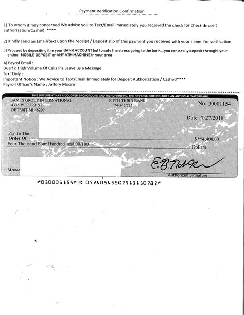 scam craigslist cashiers check 6