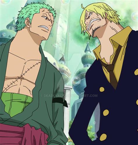 Zoro vs Sanji by DeadlyAc1d on DeviantArt