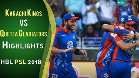 Full Highlights Karachi Kings Vs Quetta Gladiators February