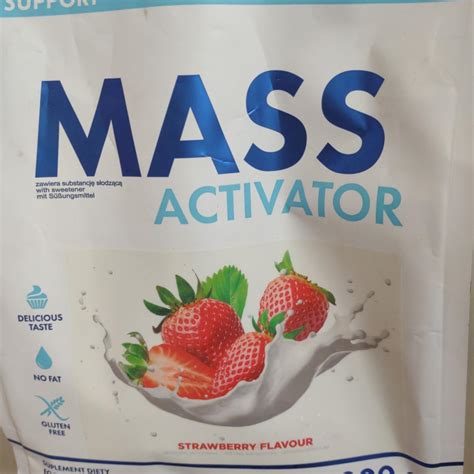 Mass Activator Strawberry SFD Nutrition - kalorie, kJ i wartości ...