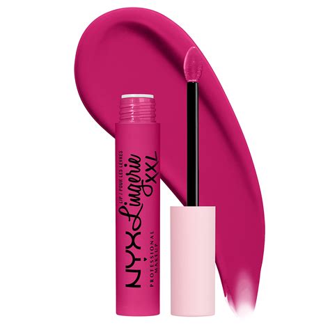 Buy NYX PROFESSIONAL MAKEUP Lip Lingerie XXL Matte Liquid Lipstick Pink Hit Cool Toned Hot