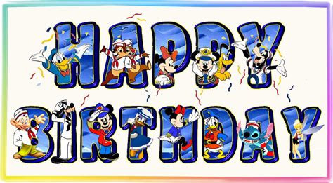 14 Happy Birthday In Disney Font Images - Walt Disney Font Happy ...