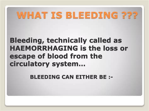 Bleeding disorders | PPTX