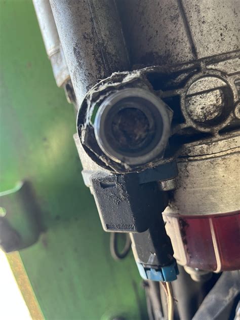 This is what happens when someone puts def in their fuel. (Im a field