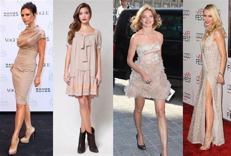 Que Sapatos Combinar Um Vestido Cor Nude