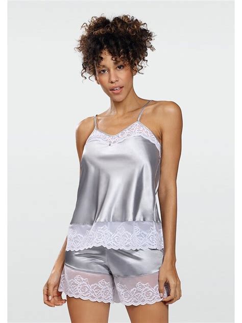 DKaren Lingerie Komplet Bielizny Isabella Srebrny Classic Fit Modivo Pl