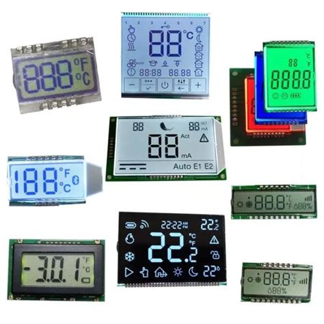 Customize Monochrome TN HTN FSTN VA Segment LCD Display Module