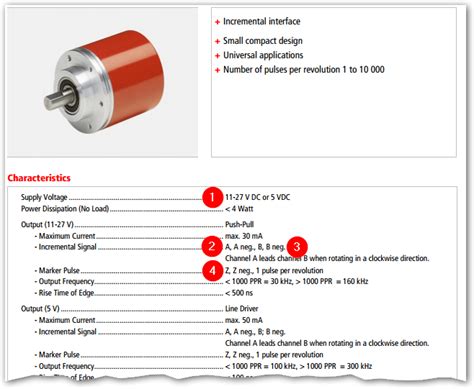 Wiring diagram for IE58A (Incremental-Encoder) - Electrical Engineering ...