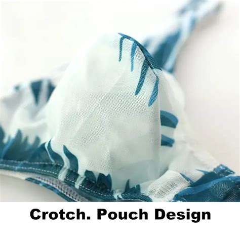 Mesh Transparent Sheer Mini Briefs Mens Thong Swimwear Super Sexy Gay Swim Underwear Tanga Pouch