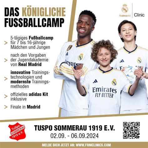 Real Madrid Fu Ball Camps Tuspo Sommerau