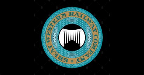 great western railway railway logo sticker teepublic