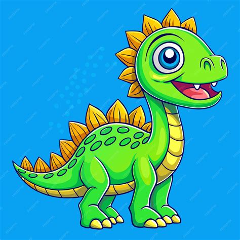 dino cartoon drawing 8
