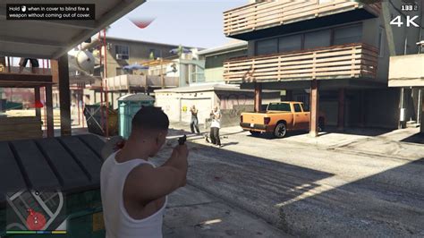 Franklin Saves Lamar And Repossession Mission Full On Action In GTA V