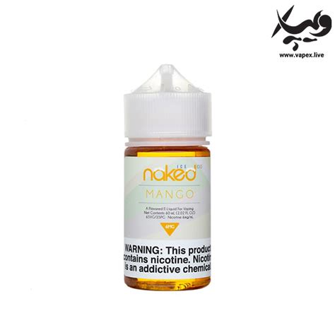 جویس نیکد انبه هلو خامه یخ Naked Amazing Mango Ice ویپ ایکس جویس و کویل