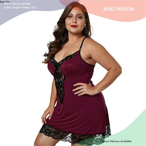 Jual Lingerie Sexy Big Size Baju Tidur Sexy Jumbo Bsl Shopee Indonesia