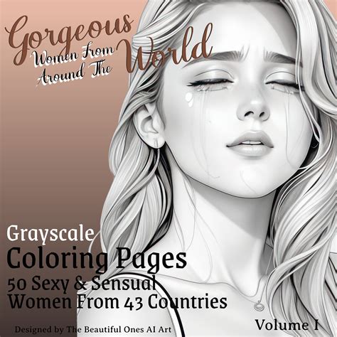 Mature NSFW Adult Coloring Pages 50 Coloring Pages Featuring Naked Women From Many Nations