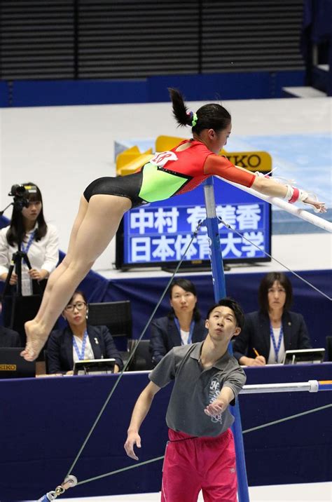体操競技の写真撮影 中村有美香選手（日本体育大学） 第73回全日本体操種目別選手権 うえのブログ