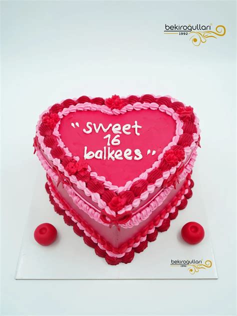 Kalp Detayl Pembe Naked Pasta