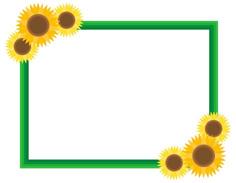 ひまわりのベクターイラスト夏の花 - まぶしいのベクターアート素材や画像を多数ご用意 - まぶしい, イラストレーション, カットアウト ...