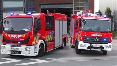 Nieuwe Autopomp Brandweer Antwerpen Noord Rukt Groots Uit Voor Een