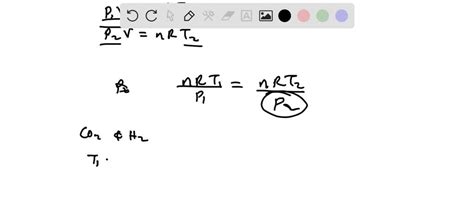 Solved A Gaseous Mixture Inside A Rigid Steel Vessel Contains Co