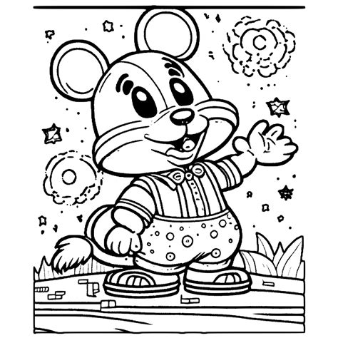 Desenho Para Colorir Mickey - 8
