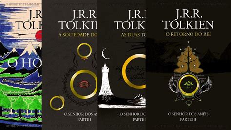 O Senhor Dos Anéis Ordem Cronológica Dos Livros