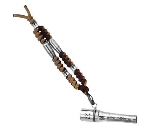 Panda Hookah Exclusive Personal Mouth Tip Gold Burgundy Elwano