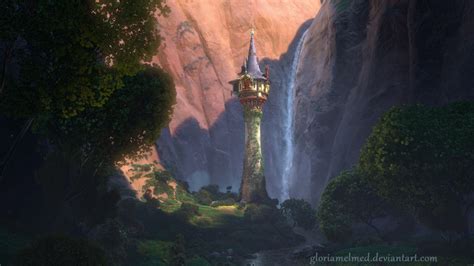 Rapunzels Tower Wallpaper By Gloriamelmed On Deviantart