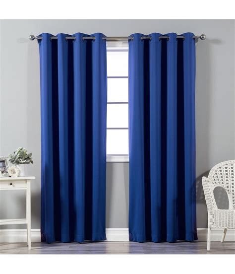 Плътни непропускливи Завеси, Blackout, сини