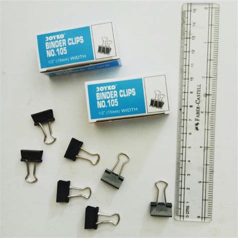 Jual Binder Clips Joyko No 105 Isi 12 Pcs Shopee Indonesia