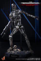 Terminator Endoskeleton 1 4 Figure The Terminator Hot Toys Hi Def Ninja Pop Culture